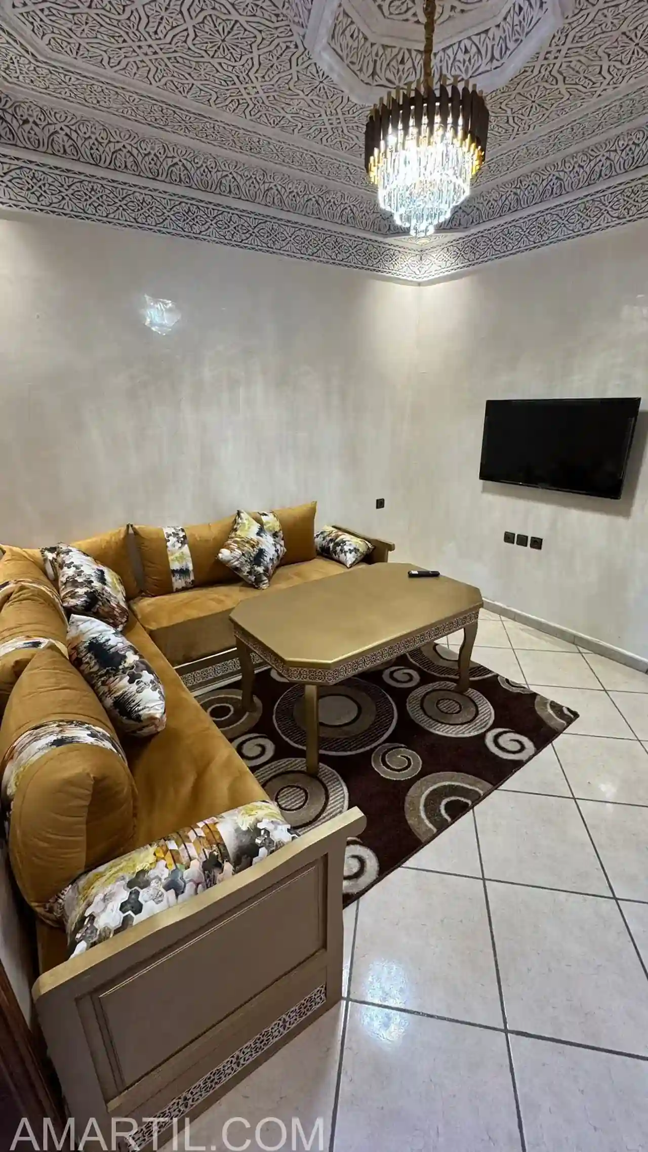 شقة حديثة للإيجار في مارتيل 2الغرف، غرفة معيش...